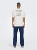 ONLY & SONS T-shirt in Cloud Dancer