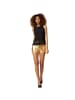 tectake Shorts, Für viele Outfits und Anlässe, Hotpants im Metallic-Look