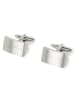Andrew James Manschettenknopf in silber - 0001