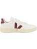 Veja Sneaker low V-90 O.T. Leather in weiss