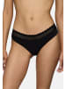 Triumph Tai Slip Feel of Modal in Schwarz / creme