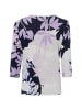 Olsen Langarmshirt Hannah in flieder ecru