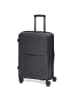 Stratic Shine 4 Rollen Trolley 65 cm mit Dehnfalte in black