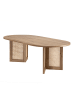 CALICOSY Couchtisch TALIA in Helles Holz - (W) 120  x (H) 40  x (L) 60  cm