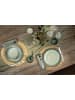 like. by Villeroy & Boch 4-tlg. Tafel-Set Perlemor Alga in Grün – in grün