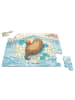 Mr. & Mrs. Panda Puzzle Otter Schwimmbad Pommes Design ohne Spruch in Weiß