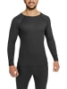 Normani Outdoor Sports Herren Thermowäsche-Set Langarmshirt und Hose in Anthrazit