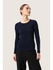 Soaked in Luxury Langarm-Shirt SLSkylara Slim fit in Night Sky