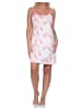 NORMANN Spaghetti Nachthemd Ananas - 79574 in rosa