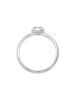 Elli Ring 925 Sterling Silber Herz in Silber