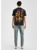 QS T-Shirt in 99D0_schwarz