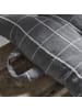 Today Stuhlkissen kariert SOFT GEOMETRY, Baumwolle in Grau, (B) 40 x (H) 6 x (L) 40 cm
