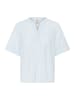 CULTURE Bluse kurzarm CUjilana Relaxed fit in Blue/White Stripe