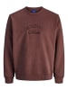 Jack & Jones Sweatshirt in Deep Mahogany