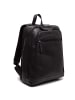 The Chesterfield Brand Wax Pull Up Detroit Rucksack Leder 39 cm Laptopfach in black