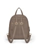 Lazarotti Bologna Leather City Rucksack Leder 27 cm in taupe 2