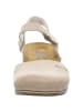 *art Keilsandalette in beige