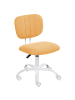 Beliani Bürostuhl BUBBLY in Orange/Weiß - (W) 52 x (H) 78 x (L) 52 cm