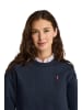 Polo Club Sweatshirt WOMAN RIGBY GO SWEAT U W IO LONG SLEEVE BOXY FIT in Navy Blau