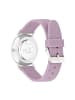 s.Oliver Armbanduhr Modern Statement in lila