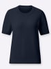 WITT WEIDEN Kurzarmpullover in marine