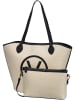 Valentino Bags Shopper Covent O01 in Naturale/Nero