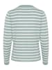 SAINT TROPEZ Strickjacke MilaSZ Gerade Passform in Blue Surf Melange