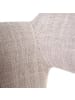 MCW Esszimmerstuhl A50, Textil, creme/grau, helle Beine