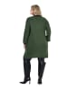 MIAMODA Strickjacke in dunkel grün