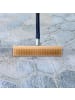 relaxdays 2 x Drahtbesen in Natur/ Gold