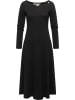 ragwear Jerseykleid Appero Long in Black