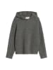 Marc O'Polo Bouclé-Hoodie loose in rocky grey melange