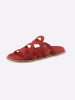 Heine Pantolette in rot