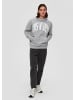 QS Sweatshirt in 94D0_grau meliert