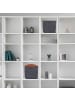 relaxdays 2 x Aufbewahrungskorb in Grau - (B)30 x (H)30 x (T)24 cm