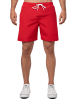 Reichstadt Herren Regular Fit Badehose Mid Waist in Red