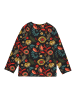 Walkiddy Langarmshirt Cheerful Flowers in Anthracite