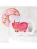 Mr. & Mrs. Panda Teetasse Einhorn Schwein ohne Spruch in Transparent