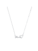 Amor Kette mit Anhänger Silber 925, rhodiniert in Silber