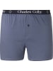 Charles Colby 2er Pack Boxershorts LORD KEYAN in blau bedruckt