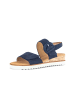 Gabor Plateau Sandalen in blau