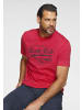 Man's World Rundhalsshirt in rot