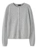 name it Strickjacke in Light Grey Melange