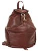piké Rucksack echt Leder in braun
