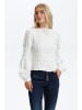 Cream Langarm-Bluse CRHenva Feminine in Snow White