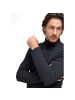 Maier Sports Fleecepullover Dennis in Schwarz