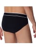 Schiesser Slip 3er Pack in Schwarz