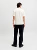 Jack & Jones Gestricktes Polo in Cloud Dancer