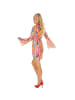tectake Farbenfrohes, kurzes Kleid, bunt