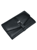 Windrose Nappa Schmuckkasten Leder 23 cm schwarz